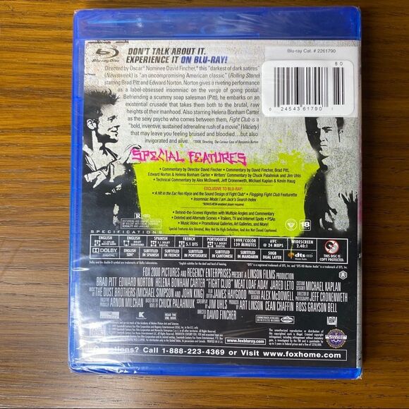 Fight Club 10th Anniversary Edition Blu-Ray NEW - Picture 3 of 3
